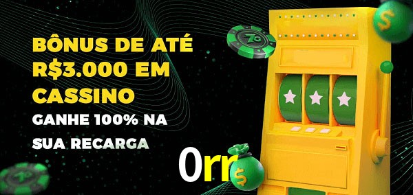 0rr melhor bônus de depósito